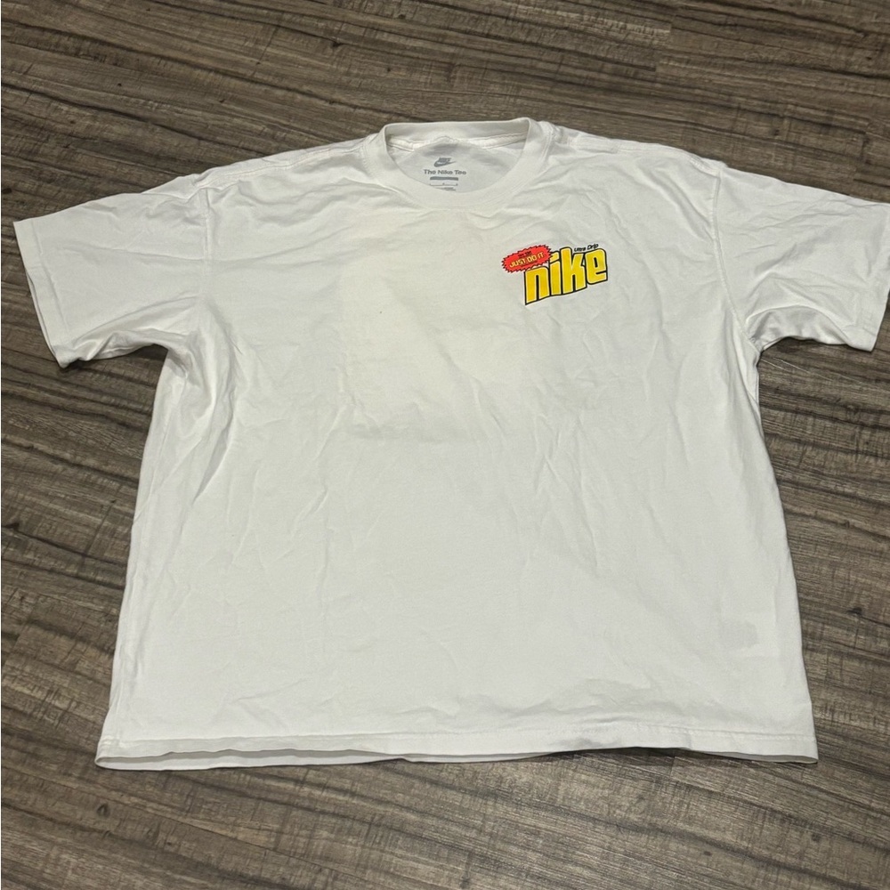 The Nike Tee Vintage Style Short Sleeve Shirt Adult Large Loose Fit
